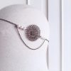 Alma - Headband mariage vintage bohème avec perles Swarovski