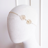 Alma - Headband mariage retro champêtre avec perles Swarovski