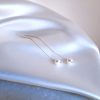 Enora - Chaînes d’oreilles avec perles Swarovski pour mariage minimaliste