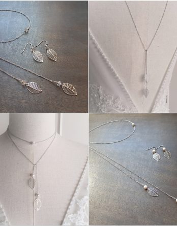 Eve – Parures de bijoux mariage avec perles swarovski (ou sans perles)