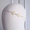 Louise - Headband mariage vintage chic avec perles Swarovski