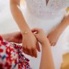 Laurie - Parure mariage champêtre plaqué Or 18K avec perles Swarovski