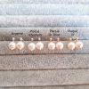 Zoé - Boucles d'oreilles perles simples et classiques pour mariage